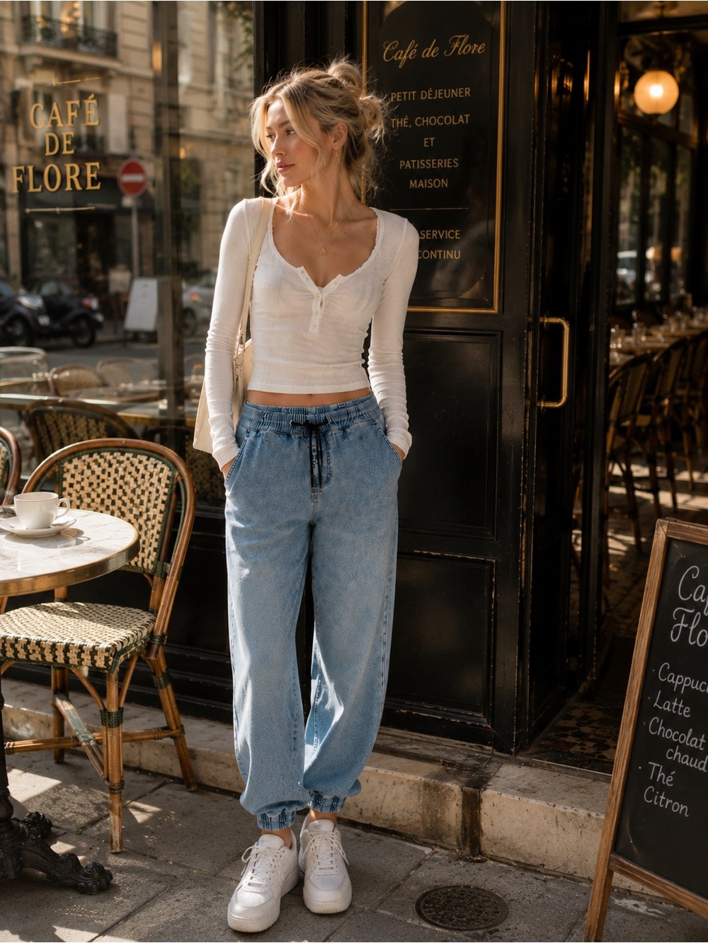 👖✨ LIRA Denim Jogger Jeans NWOT